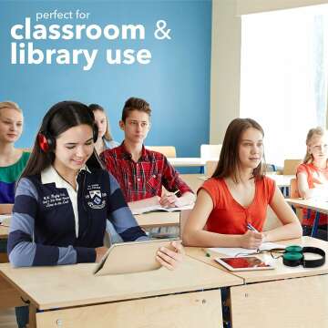 Bulk Kids Headphones 5 Pack - Colorful & Comfy