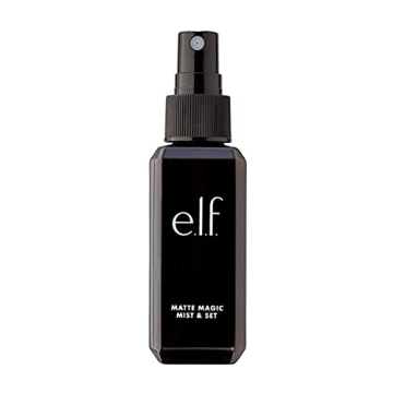e.l.f. Matte Magic Mist & Set - Small, Lightweight, Long Lasting, Mattifying, Revitalizes, Controls ...