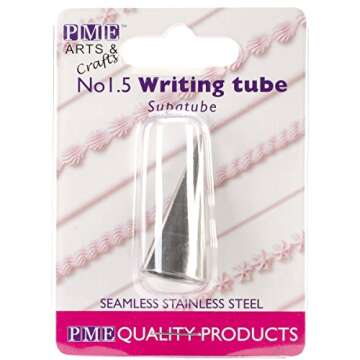 PME Seamless Stainless Steel Supatube, Writer No. 1.5 (Pack of 3)