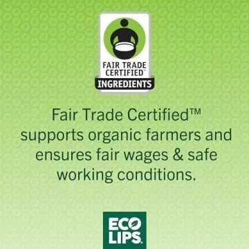 Eco Lips LIP SUGAR SCRUB 4 Pack - Organic Care for Lips