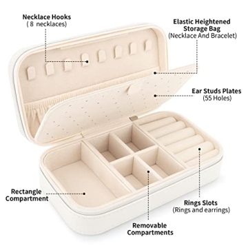 DesignSter Travel Jewelry Box for Elegant Storage Solutions
