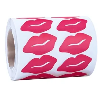 Sunmns Lips Stickers - 1000 Self Adhesive Craft Stickers
