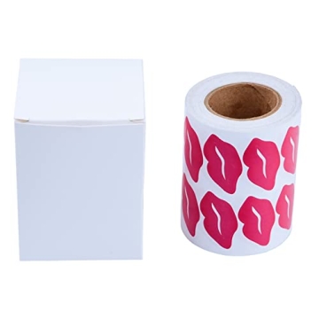 Sunmns Lips Stickers - 1000 Self Adhesive Craft Stickers