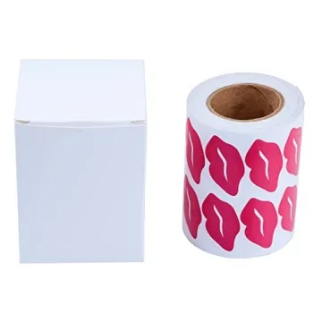 Sunmns Lips Stickers - 1000 Self Adhesive Craft Stickers