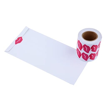 Sunmns Lips Stickers - 1000 Self Adhesive Craft Stickers