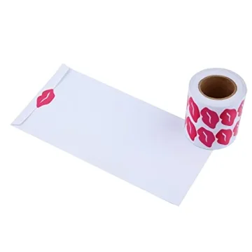 Sunmns Lips Stickers - 1000 Self Adhesive Craft Stickers