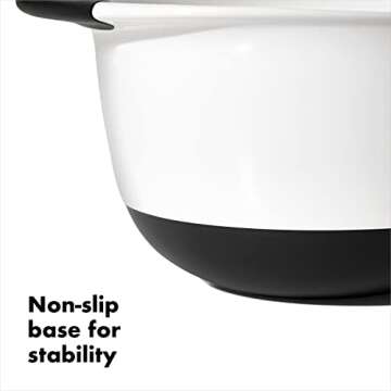 OXO Good Grips 5-Quart Mixing Bowl with Non-Slip Handle