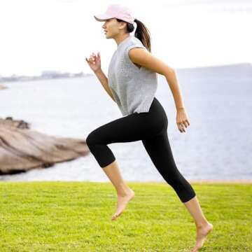 Fawarior Leggings for Women, High Waisted Black Leggings Women for Workout Gym Yoga Sports