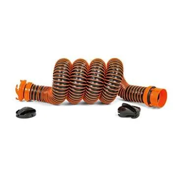 Camco RhinoEXTREME 20-Foot Camper/RV Sewer Hose Kit | TPE Technology & Swivel Fittings Enhancements ...
