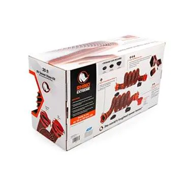 Camco RhinoEXTREME 20-Foot RV Sewer Hose Kit with Durability