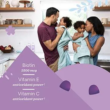 Hello Bello Hair, Skin & Nails Vitamins Vegan Gummies 225 Count