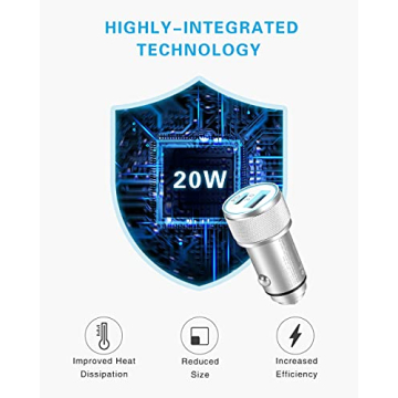 LUOSIKE 20W Fast Car Charger for iPhone 14/13/12/Pro Max