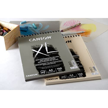 Canson XL Sand Grain Dry Mixed Media Paper Pad