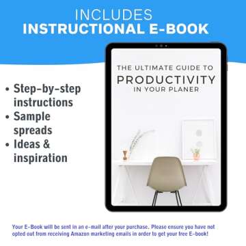 Ultimate Productivity Journal Stencil Set - Custom-Designed Supplies for Bullet Dotted Journal Plann...