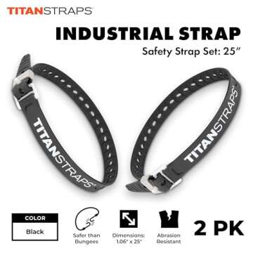 Titan Industrial Straps – Strong & Simple Tie-Downs for Construction & 1st Responders