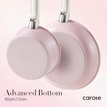 Carote Nonstick Pots and Pans Set with Detachable Handle
