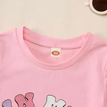 GLlGLITTR Toddler Baby Girl Halloween Shirt in My Spooky Era Ghost Tshirt Spooky Season Short Sleeve Tee Top Kid Fall Clothes(Pink3,18-24Months)