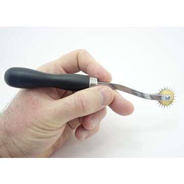 Well Made Tools Get Precise Pointed, High Grade Steel Needle-Pointed Tracing Wheel- Pattern Making, Pattern Tracing