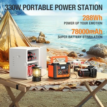 EBL Portable Power Station 300 110V Solar Generator