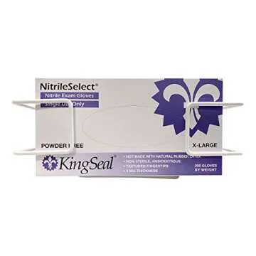 Universal Wall Mounted Glove or Tissue Holder - Large Size