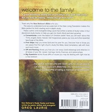 New Believer's Bible Compact NLT - Softcover for Every New Faith Journey