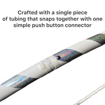 36" SpinMajik Dance Hula Hoop | Lighter Weight Yet Sturdy| Large (36") | Made in The USA