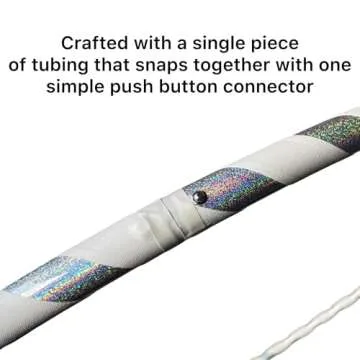 36" SpinMajik Dance Hula Hoop | Lighter Weight Yet Sturdy| Large (36") | Made in The USA