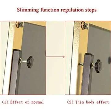 U HOME Ultra Large Wooden Full Length Floor Mirror,Free Standing Dressing Mirror - Standing Hanging or Leaning Against Wall Mirror for Living Room/Bedroom/Cloakroom (Black（Arch）, 78.7“*31.5”)