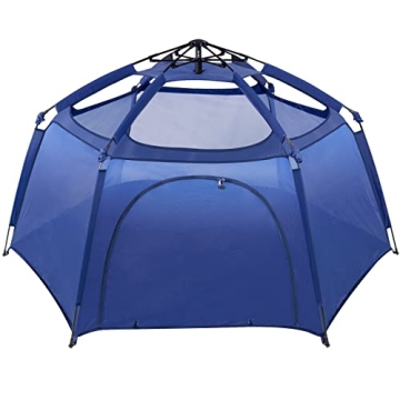 Alvantor Baby Playpen Play Yard 84"x84"x44”Large Pop Up Playpen Foldable Play Tent Indoor & Outdoo...