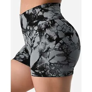 YEOREO Professional Women Workout Shorts 3.6" Scrunch Shorts Seamless High Waisted Contour Gym Yoga Biker Shorts