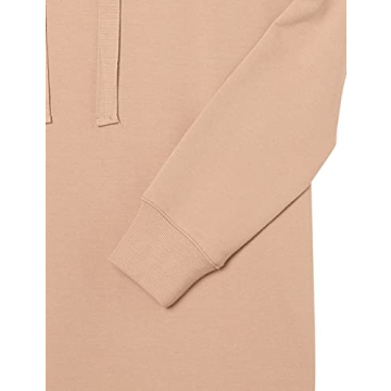 The Drop Women's Stylish Hooded Mini Sweatshirt Dress