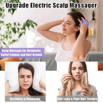 Portable Electric Scalp Massager for Hair Growth