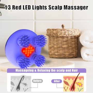 Portable Electric Scalp Massager for Hair Growth