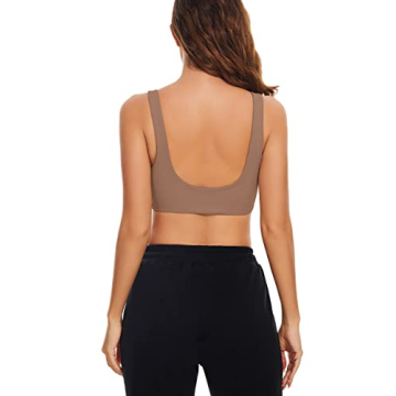 Meladyan Women Wireless Sports Bra - Cozy & Chic Support