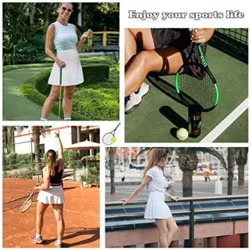 Pleated Tennis Skirt for Women with Pockets High Waist Basic Stretchy Sports Running Golf Girls Athletic Skort Red S