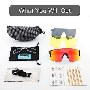 OULAIQI Polarized Sunglasses for Outdoor Adventures