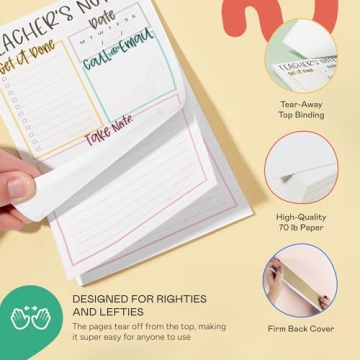 Essential Teacher Notepad for Organized Classrooms