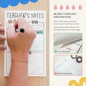 Essential Teacher Notepad for Organized Classrooms