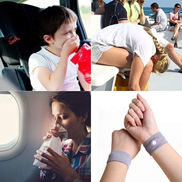 TOULIFLY Travel Wristbands for Motion Sickness Relief Here