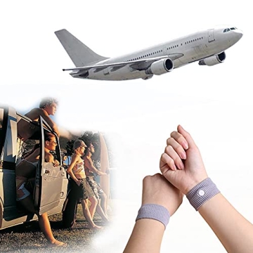 TOULIFLY Travel Wristbands for Motion Sickness Relief Here