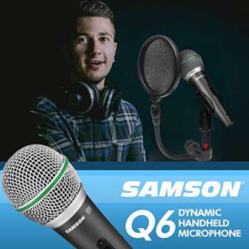 Zoom H6 Portable 6-Input Recorder with Accessories Bundle