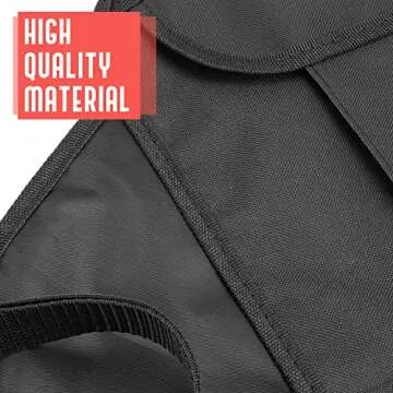 INFIVITA Car Seat Back Organizer - Kick Mats Seat Back Protector with IPad Holder and Multiple Storage Pockets, Road Trip Car Accessories for Kids, 2Pack