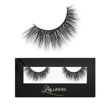 Lilly Lashes Sydney 3D Mink Lashes, Mink Eyelashes, The Original Lilly Lash For Wispy & Natural Look...