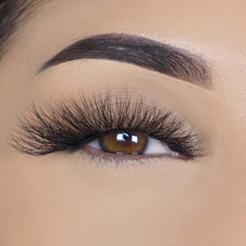 Lilly Lashes Sydney 3D Mink Lashes, Mink Eyelashes, The Original Lilly Lash For Wispy & Natural Look, Reusable Eyelashes up to 25x, Fluffy Lashes, Strip Lashes, Lash Glue not Included