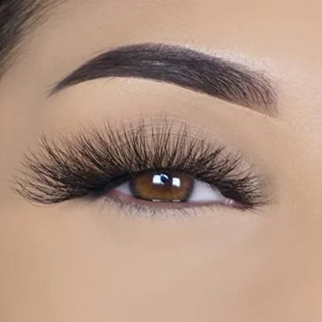 Lilly Lashes Sydney 3D Mink Lashes, Mink Eyelashes, The Original Lilly Lash For Wispy & Natural Look, Reusable Eyelashes up to 25x, Fluffy Lashes, Strip Lashes, Lash Glue not Included