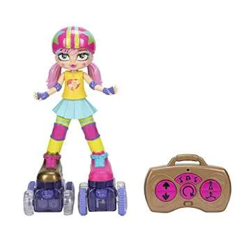 Rainbow Riley Roller Skating Doll - Light Up & Music Fun!