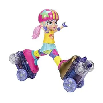 Rainbow Riley Roller Skating Doll - Light Up & Music Fun!