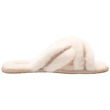 UGG Women's Scuffita Slipper, Sand, 6