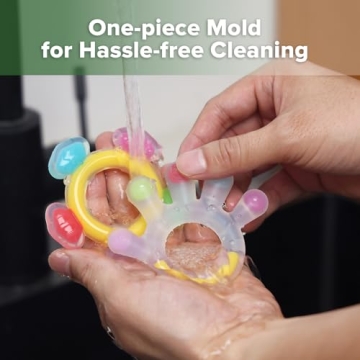 Haakaa Silicone Baby Teether Set - Safe & Soft Teething Toy