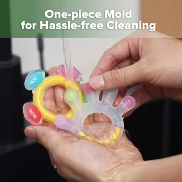 Haakaa Silicone Baby Teether Set - Safe & Soft Teething Toy